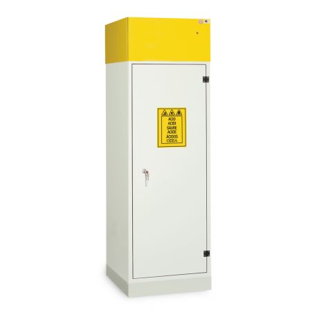 Armario seguridad PVC ventilado EO-102. Una puerta 600x600x1600 mm