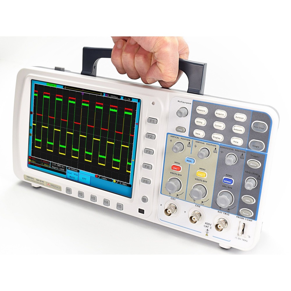 Oscil·loscopi digital Promax OD-606. Ampla banda 60 MHz