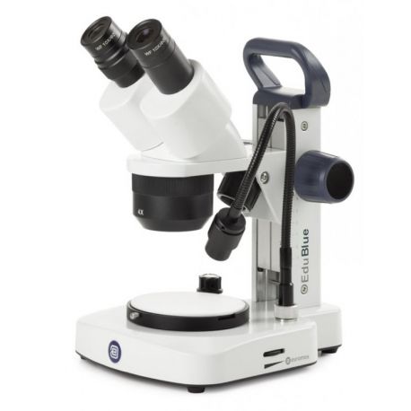 Edublue ED-1402-EVO binocular stereomicroscope. Fixed arm 20x-40x