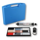 Estudio materiales DM-220007. Estuche 9 láminas con accesorios