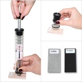 Estudio materiales DM-220007. Estuche 9 láminas con accesorios