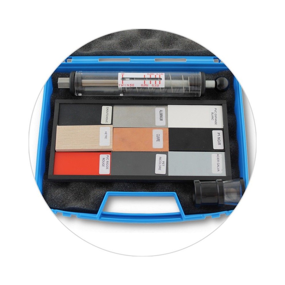 Estudio materiales DM-220007. Estuche 9 láminas con accesorios
