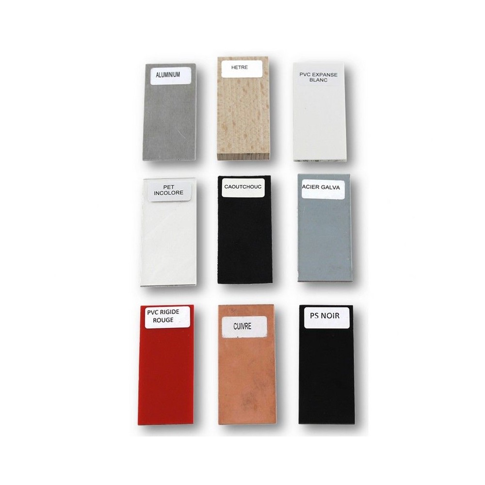 Estudi materials DM-220007. Estoig 9 làmines amb accessoris