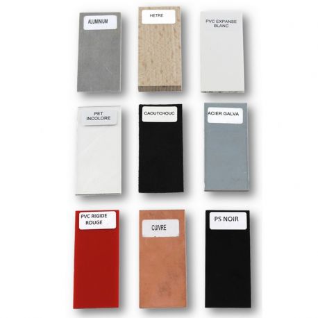 DM-220008 materials study. Box of 9 sheets