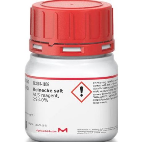 Sal Reinecke 1 hidrato TCI-R0004. Frascos 2x25 g