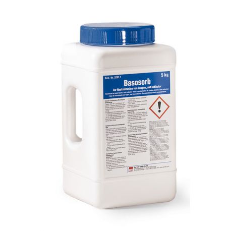 Specific spill absorbent Basosorb CR-3287 bases. 5000 g jar