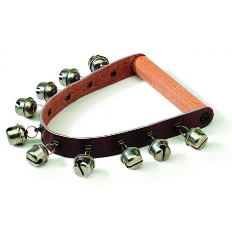 Cascavells corona cuir amb 10 cascavells