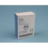Portaobjetos cortados 26x76 mm. Caja 50 piezas