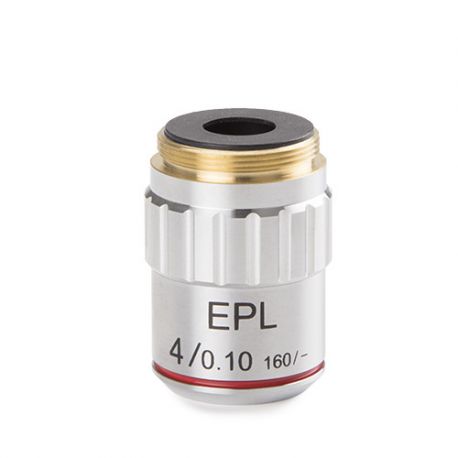 Objetivo microscopio Bscope BS-7104. E-plano EPL 4x/0.10