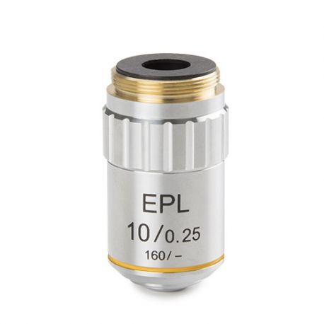 Objetivo microscopio Bscope BS-7110. E-plano EPL 10x/0.25