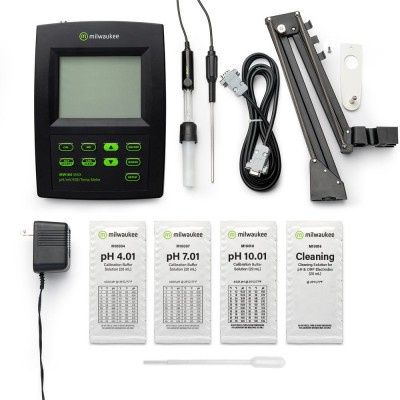 pH-metre portàtil Milwaukee MW-160. Rangs pH-ORP-ISE-Temp amb USB