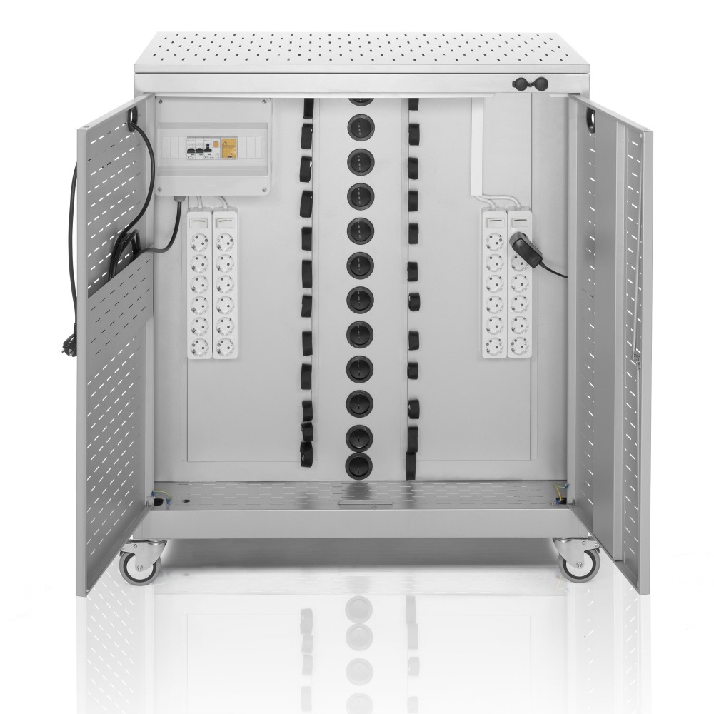 Armari carregador ordinadors SDX-1100. Capacitat 24 PCs o 36 NBs
