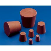 Tap goma vermellal massís BMD-088. Cònic 45x34x45 mm