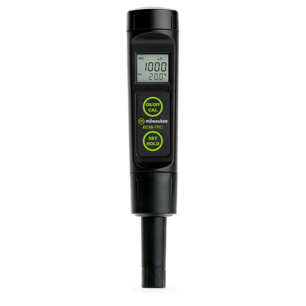 Conductímetre butxaca Milwaukee EC-59. Escales CE-TDS-gC amb CAT