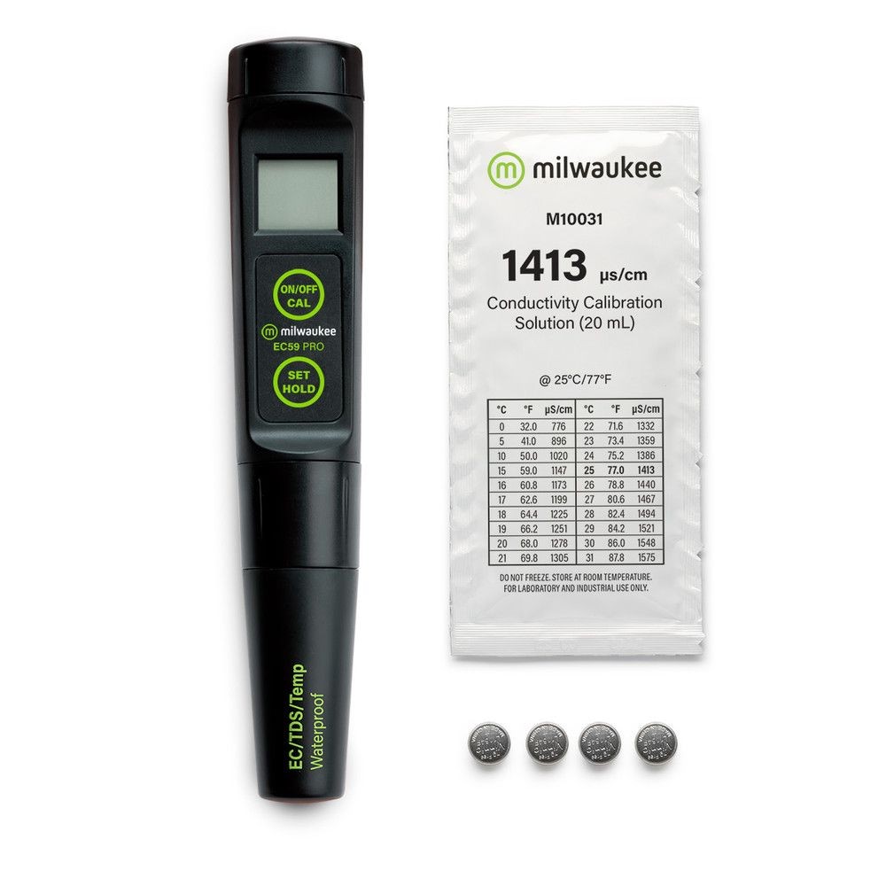 Conductímetre butxaca Milwaukee EC-59. Rangs CE-TDS-TEMP