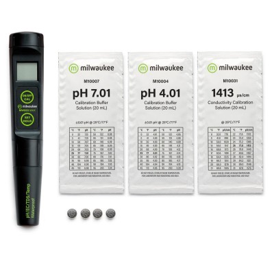 Mesurador multiparamètric butxaca Milwaukee MW-803. Rangs pH-CE-TDS-Temp