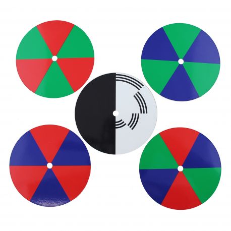 Newton and Benham discs 150 mm DO-111032. Box (4+1) 5 units