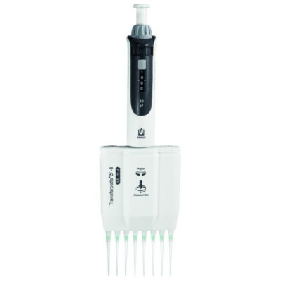 Micropipeta 8 canales Brand Transferpette-S8. Volumen 0'5-10 ul