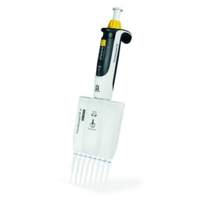 Micropipeta 8 canales Brand Transferpette-S8. Volumen 20-200 ul