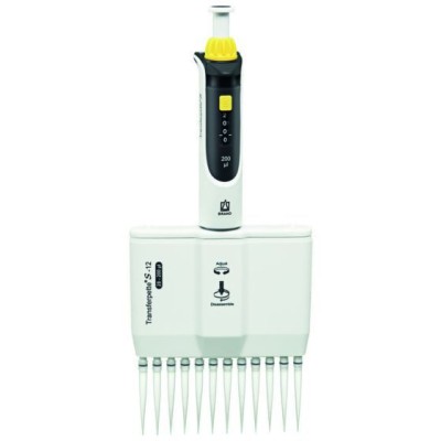 Micropipeta 12 canales Brand Transferpette-S12. Volumen 20-200 ul