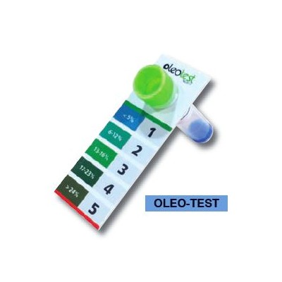 Prova química OTCX-50. Control olis de fregit. Capsa 50 tests