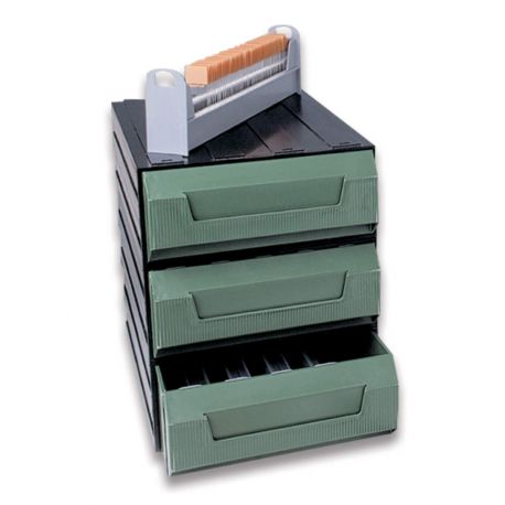 Arxivador portaobjectes plàstic aplicable BPG-017. Capacitat 450 peces