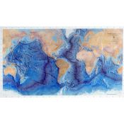 Geologia V-54820. Mapa maqueta fons oceànic 970x540 mm