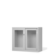 Armari laboratori portes metacrilat corredisses. Mides 1010x420x970 mm 