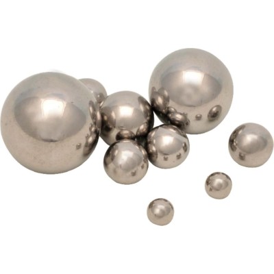 Bola llisa acer inoxidable AISI 420-C. Diàmetre 15 mm