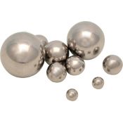 Bola llisa acer inoxidable AISI 420-C. Diàmetre 15 mm