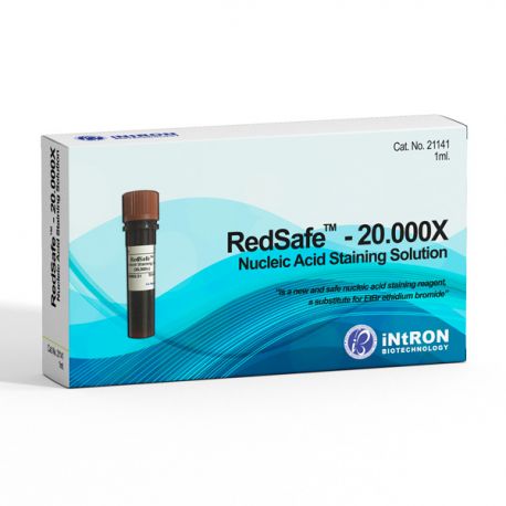Solució tinció àcids nucleics Redsafe IN-21141. Vial 1 ml