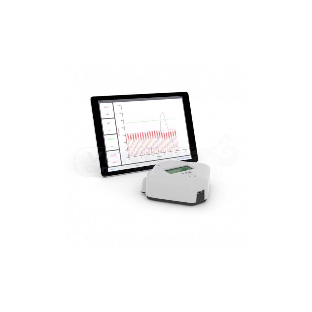 Consola adquisición datos Easysense V-Hub-8. USB & Bluetooth 4+4 sensores