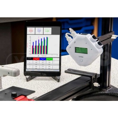 Consola adquisición datos Easysense V-Hub-8. USB & Bluetooth 4+4 sensores