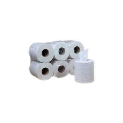 Bobines eixugamans cel·lulosa pura 2 capes. Paquet 6x130 metres