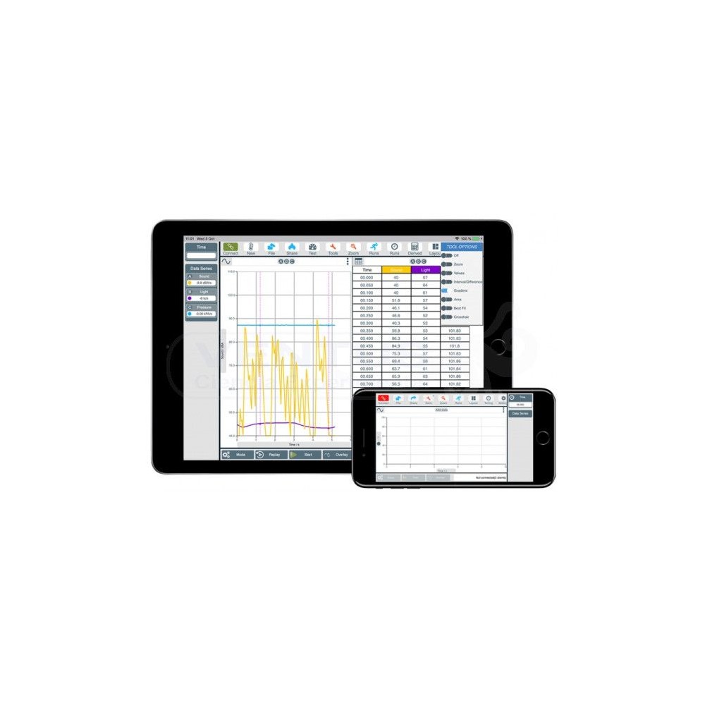 Consola adquisició dades Easysense V-Log-4-WIFI. Memòria 4 sensors