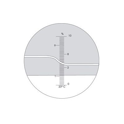 Refractòmetre manual Euromex RF-5510. Brix 0-10% en 0'1% amb