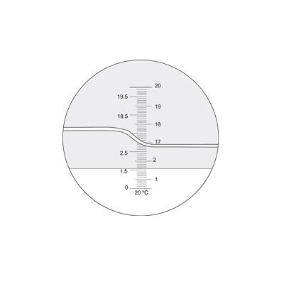 Refractòmetre manual Euromex 5520. Brix 0-20% en 0'1% amb CAT