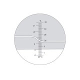 Refractómetro manual HPD-014. Brix 0-32% en 0'2% con CAT