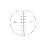 Refractòmetre manual HPD-020. Brix 0-80% en 0'5% amb CAT
