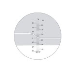 Refractòmetre manual HPD-016. Brix 40-82% en 0'5% amb CAT