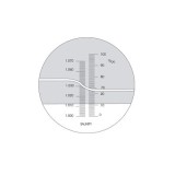 Refractòmetre manual HPF-007. Salinitat 0-100% en 1'0% amb CAT