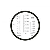 Refractómetro manual HPM-002. Clínico tres escalas con CAT