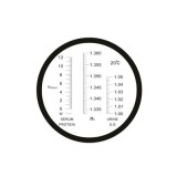 Refractòmetre manual Euromex RF-5612. Clínic tres escales am