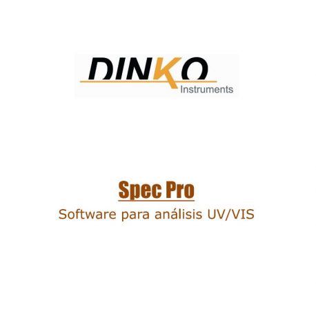 Programa PC espectrofotómetros VIS-3500/UV-4000. Capacidad 6 funciones