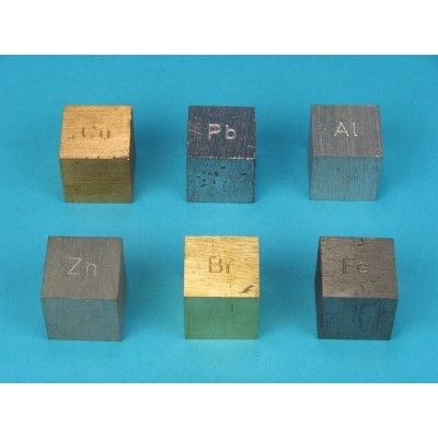 Cubs densitat 25x25x25 mm PH-0109A. Joc 9 materials