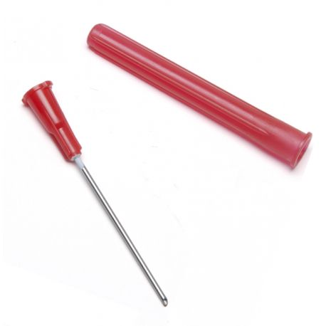 Agulles hipodèrmiques d'un sol ús estèrils 0'5x16 mm (25G). Capsa 100 u