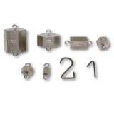 Masas hexagonales con gancho DM-232007. Juego 11 piezas