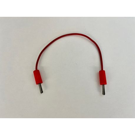 Electrical connection cable 250 mm. Banana-banana