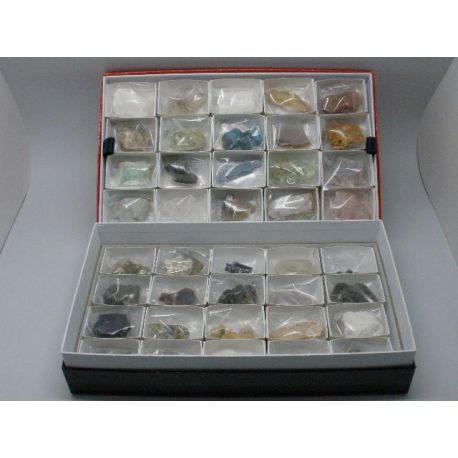 Minerales grandes 50x70 mm CM-13. Caja 25 piezas