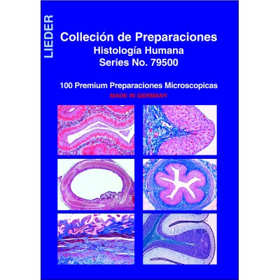 Preparaciones microscópicas L-79500. Histología humana completa (100)